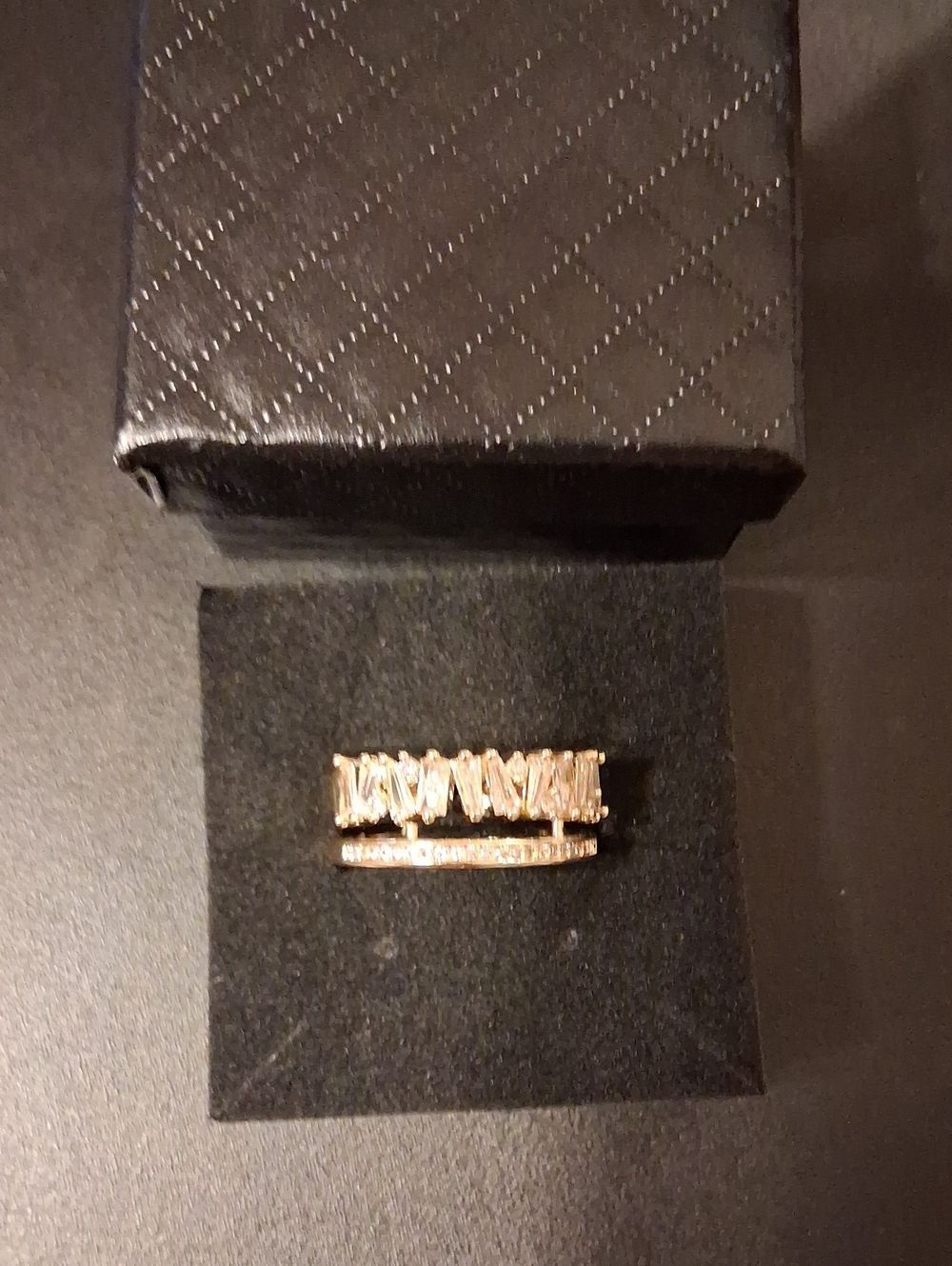 18k GP Stacking Rings - Picture 2 of 4